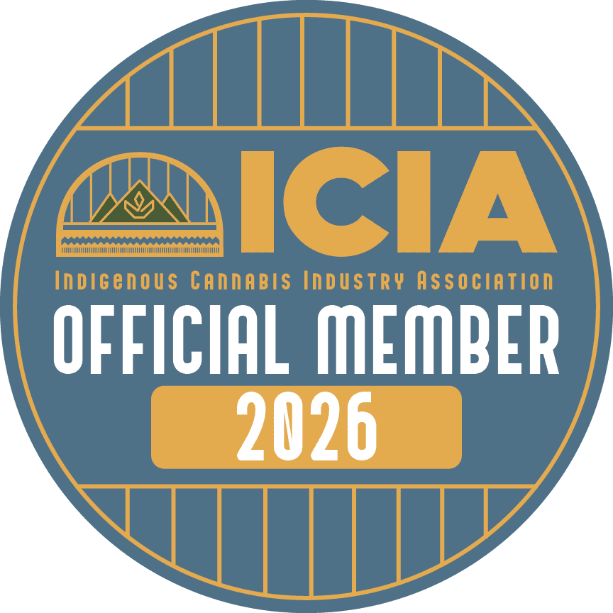 Indigenous Cannabis Industry Association Circle Logo
